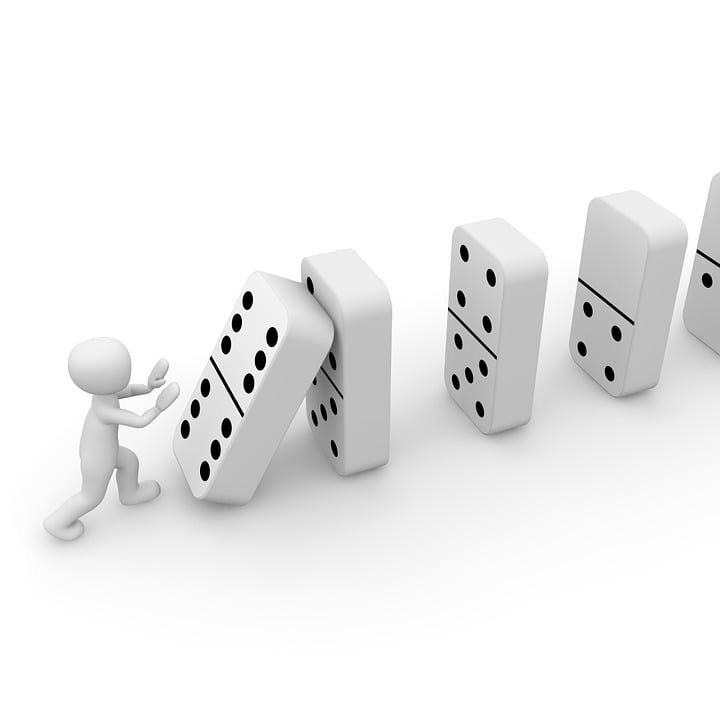 Principio di induzione - come il gioco del domino